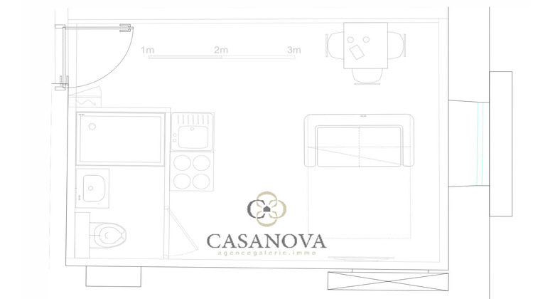 Ma-Cabane - Vente Appartement MONTPELLIER, 20 m²