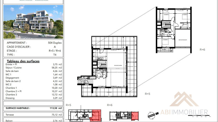 Ma-Cabane - Vente Appartement Montpellier, 114 m²
