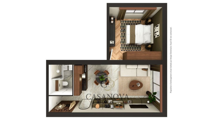 Ma-Cabane - Vente Appartement MONTPELLIER, 34 m²