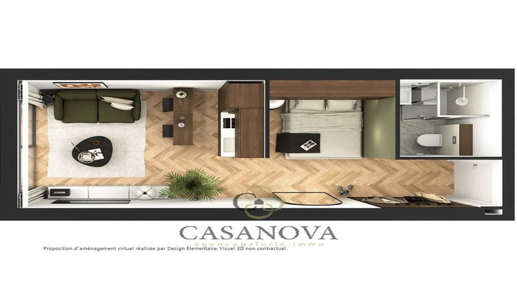 Ma-Cabane - Vente Appartement MONTPELLIER, 29 m²