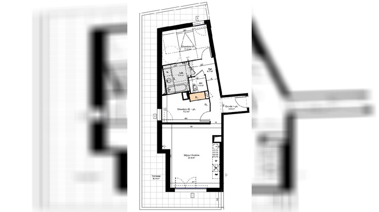 Ma-Cabane - Vente Appartement MONTPELLIER, 61 m²