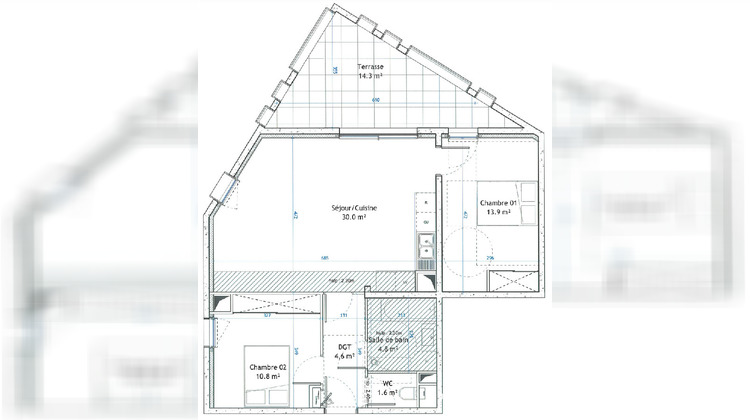 Ma-Cabane - Vente Appartement MONTPELLIER, 66 m²