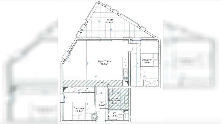 Ma-Cabane - Vente Appartement MONTPELLIER, 66 m²