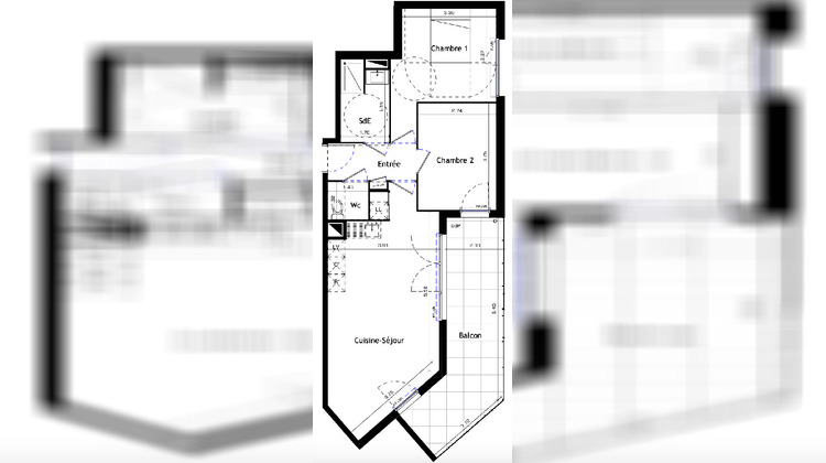 Ma-Cabane - Vente Appartement MONTPELLIER, 61 m²