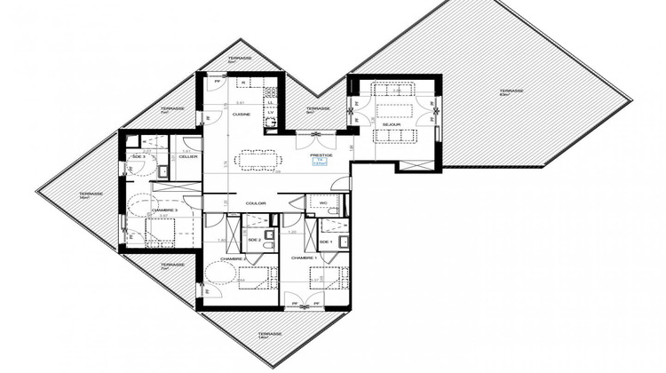 Ma-Cabane - Vente Appartement Montpellier, 137 m²