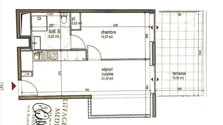 Ma-Cabane - Vente Appartement MONTPELLIER, 41 m²