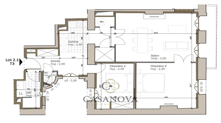 Ma-Cabane - Vente Appartement MONTPELLIER, 70 m²