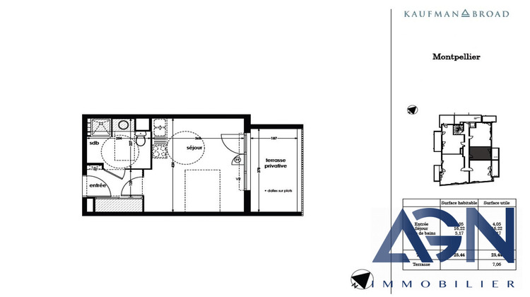 Ma-Cabane - Vente Appartement Montpellier, 25 m²