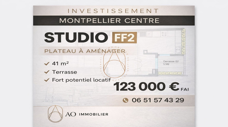 Ma-Cabane - Vente Appartement Montpellier, 41 m²