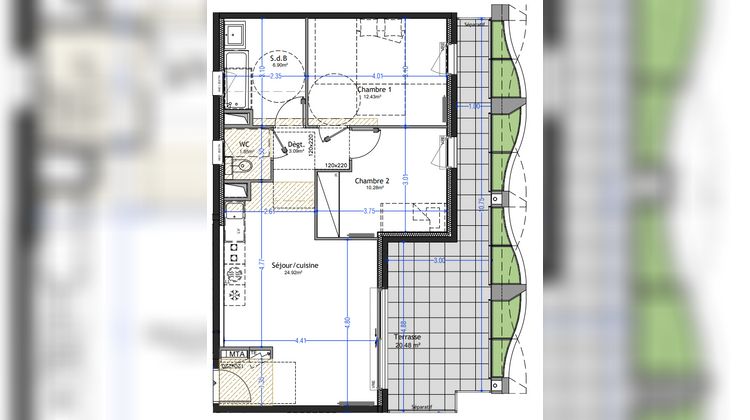 Ma-Cabane - Vente Appartement Montpellier, 59 m²