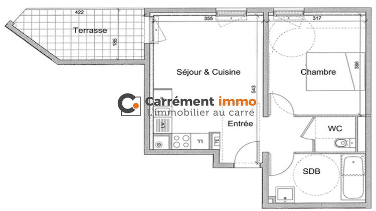 Ma-Cabane - Vente Appartement MONTPELLIER, 38 m²