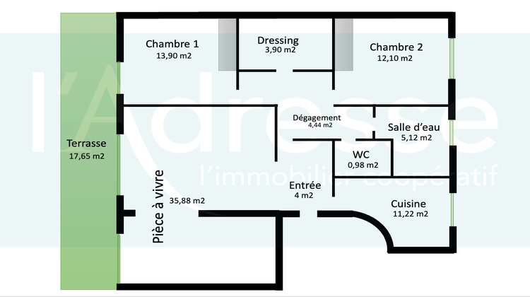 Ma-Cabane - Vente Appartement MONTPELLIER, 92 m²