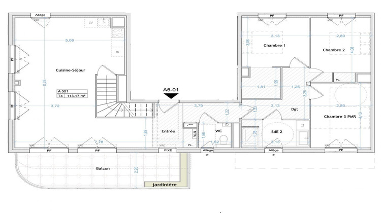 Ma-Cabane - Vente Appartement Montpellier, 115 m²