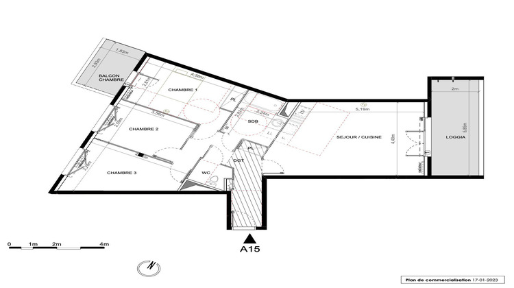 Ma-Cabane - Vente Appartement Montpellier, 79 m²