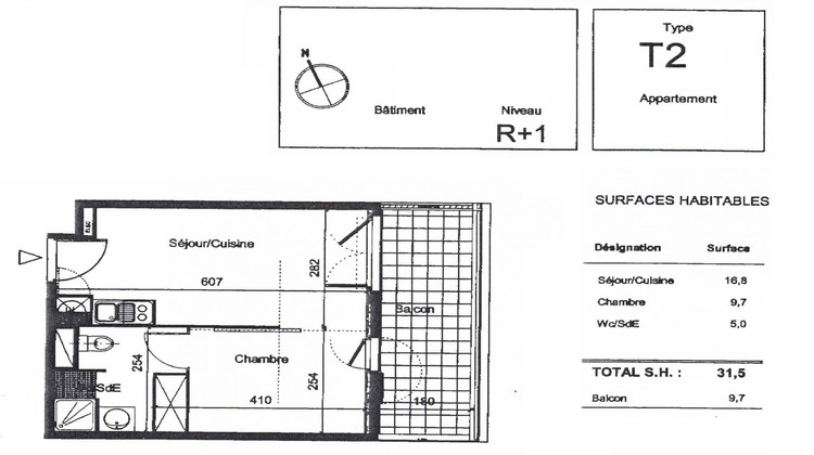 Ma-Cabane - Vente Appartement Montpellier, 31 m²