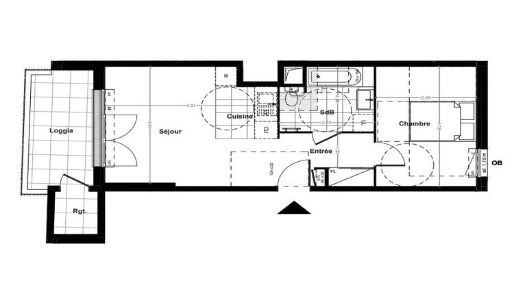 Ma-Cabane - Vente Appartement MONTREUIL, 41 m²