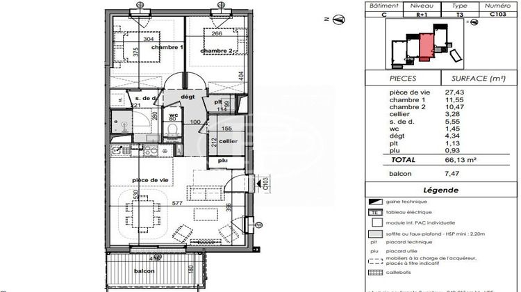 Ma-Cabane - Vente Appartement Montreuil-Juigné, 66 m²