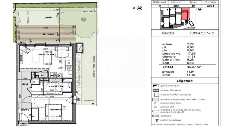 Ma-Cabane - Vente Appartement Montreuil-Juigné, 45 m²