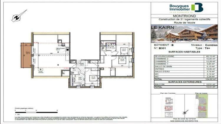 Ma-Cabane - Vente Appartement Montriond, 105 m²