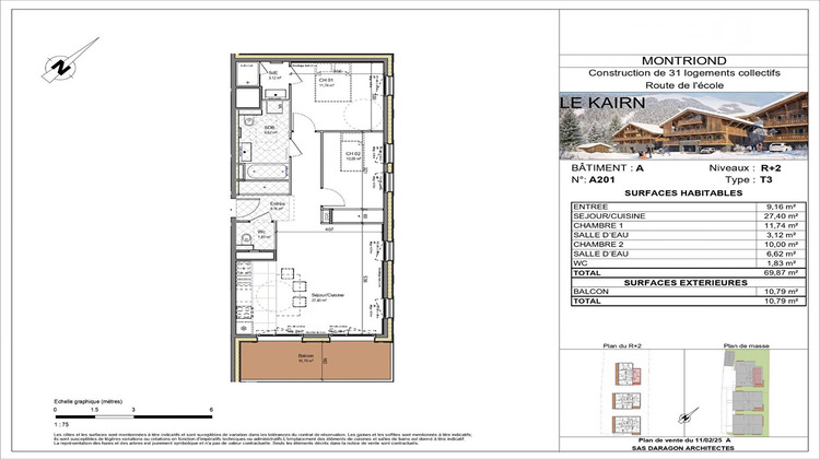 Ma-Cabane - Vente Appartement MONTRIOND, 69 m²