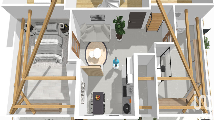 Ma-Cabane - Vente Appartement Montrottier, 55 m²