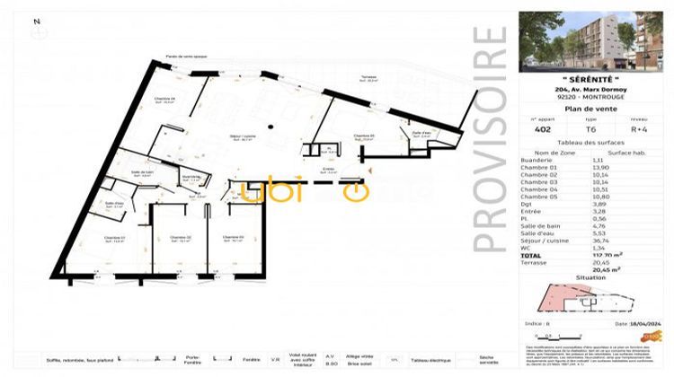 Ma-Cabane - Vente Appartement Montrouge, 113 m²