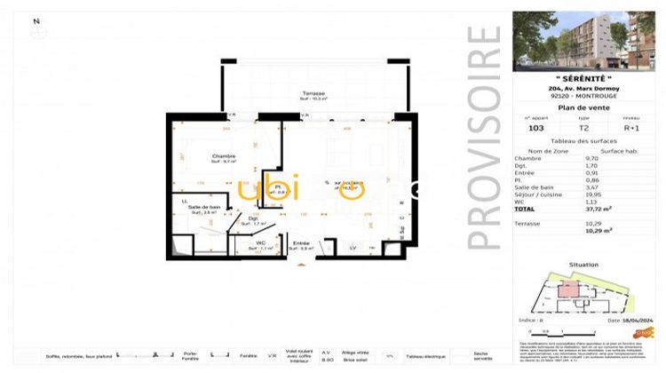 Ma-Cabane - Vente Appartement Montrouge, 38 m²