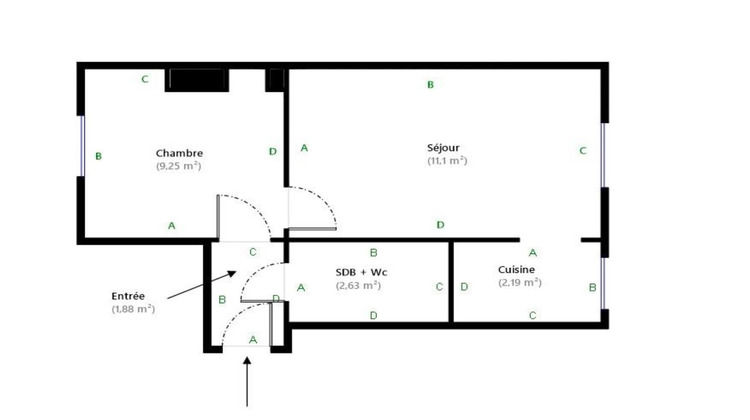 Ma-Cabane - Vente Appartement MONTROUGE, 27 m²