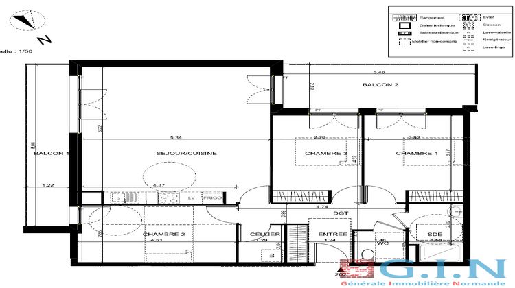 Ma-Cabane - Vente Appartement Montville, 90 m²