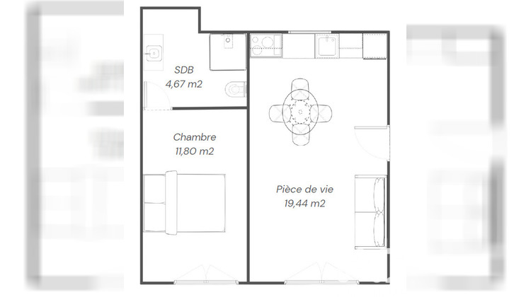Ma-Cabane - Vente Appartement Morlaix, 36 m²