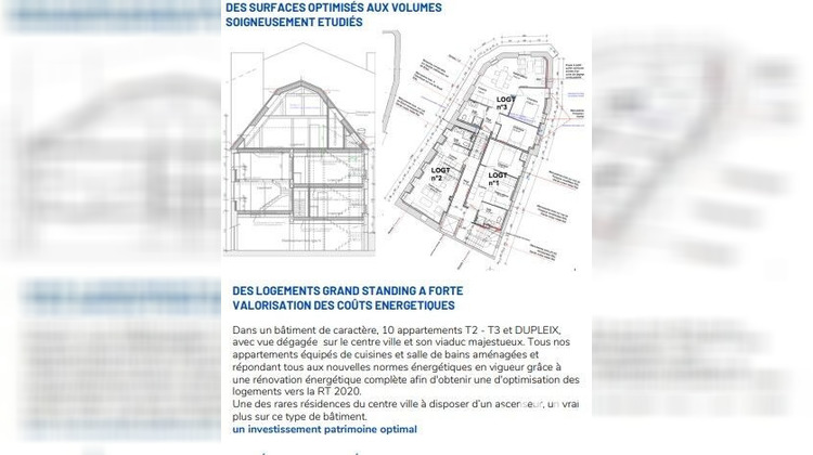 Ma-Cabane - Vente Appartement Morlaix, 35 m²