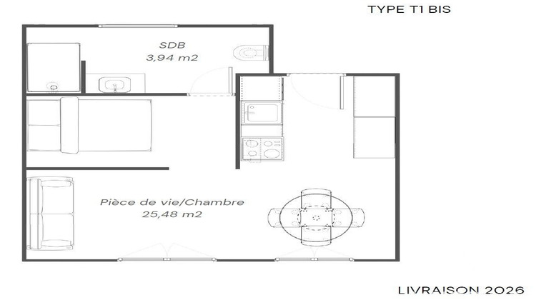 Ma-Cabane - Vente Appartement Morlaix, 29 m²