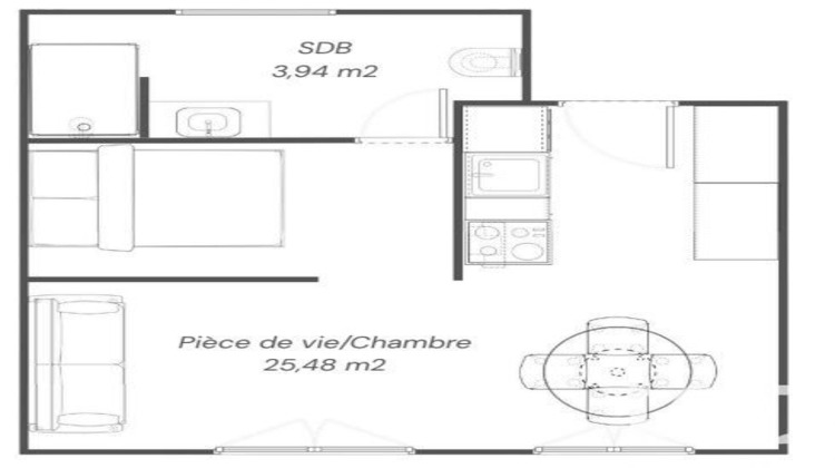 Ma-Cabane - Vente Appartement Morlaix, 29 m²