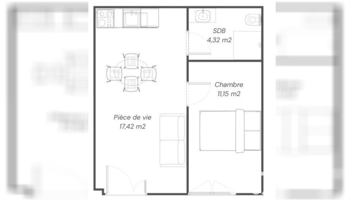 Ma-Cabane - Vente Appartement Morlaix, 32 m²