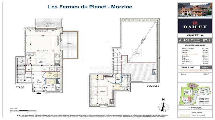 Ma-Cabane - Vente Appartement Morzine, 51 m²