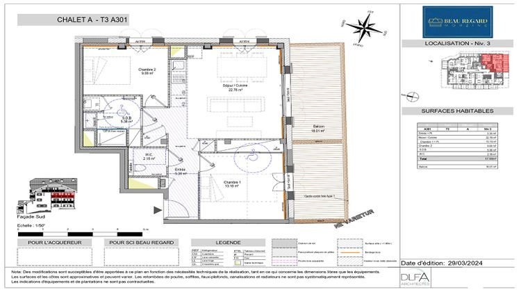 Ma-Cabane - Vente Appartement MORZINE, 57 m²