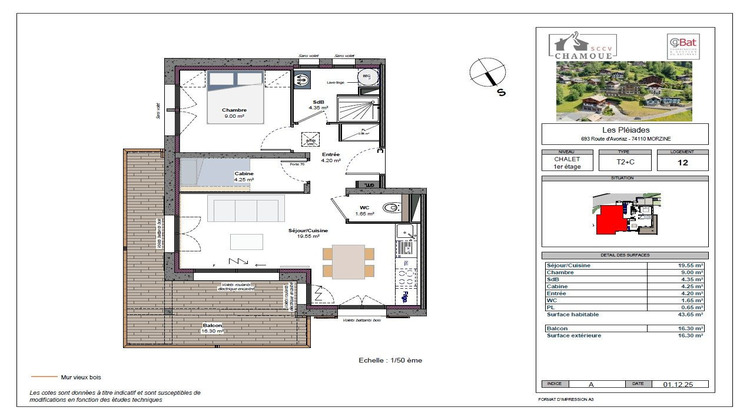 Ma-Cabane - Vente Appartement Morzine, 43 m²