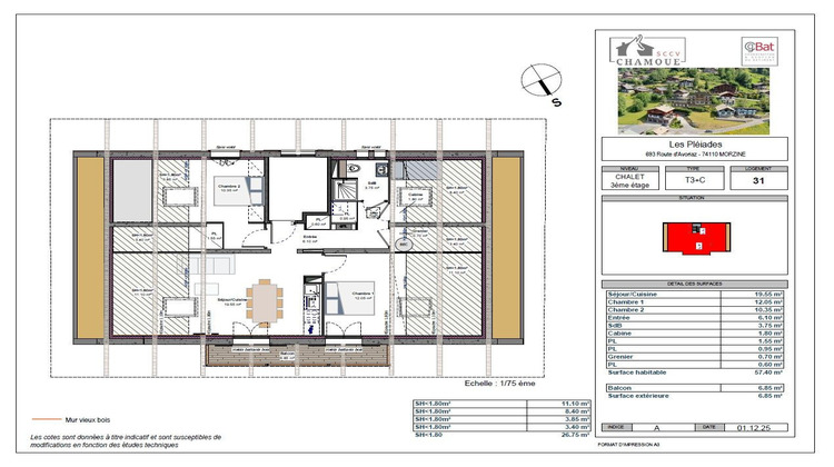 Ma-Cabane - Vente Appartement Morzine, 70 m²