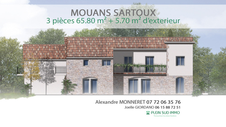 Ma-Cabane - Vente Appartement Mouans-Sartoux, 65 m²