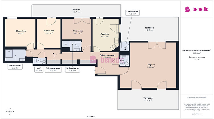 Ma-Cabane - Vente Appartement MOULINS-LES-METZ, 104 m²