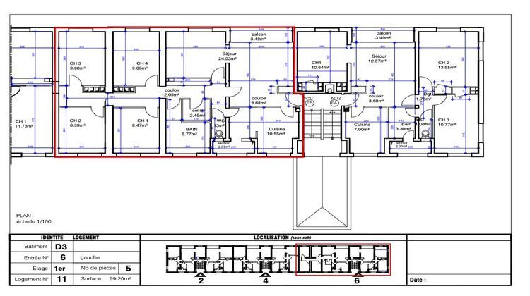 Ma-Cabane - Vente Appartement Mourenx, 99 m²