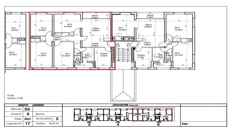 Ma-Cabane - Vente Appartement Mourenx, 78 m²