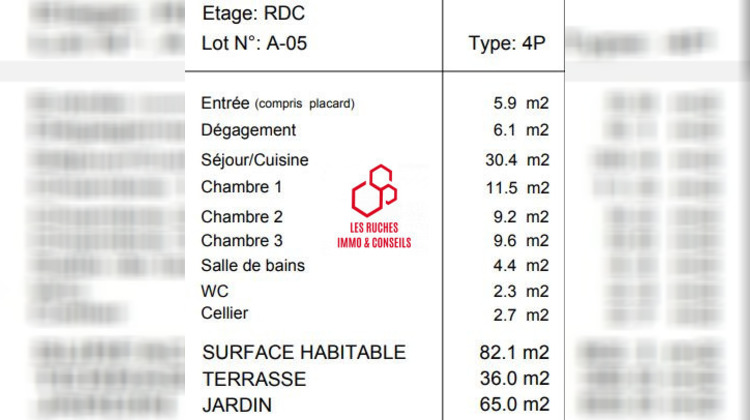 Ma-Cabane - Vente Appartement Moussy-le-Vieux, 82 m²