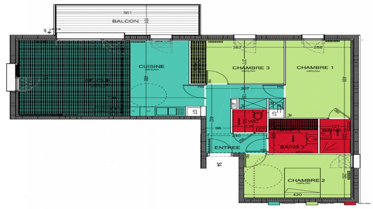 Ma-Cabane - Vente Appartement MOUVAUX, 85 m²