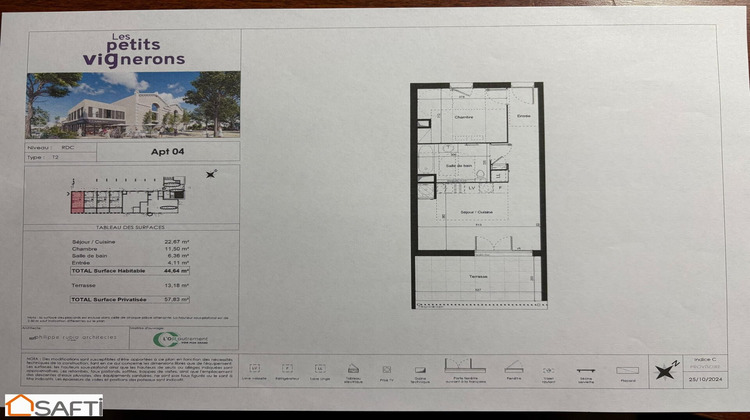 Ma-Cabane - Vente Appartement Mudaison, 45 m²