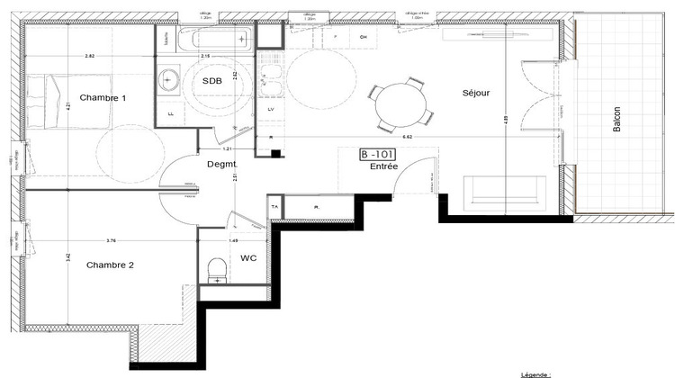 Ma-Cabane - Vente Appartement MYANS, 69 m²