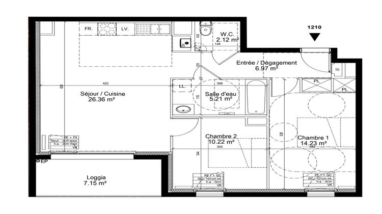 Ma-Cabane - Vente Appartement Nancy, 65 m²