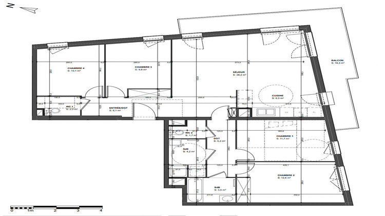 Ma-Cabane - Vente Appartement NANTERRE, 101 m²
