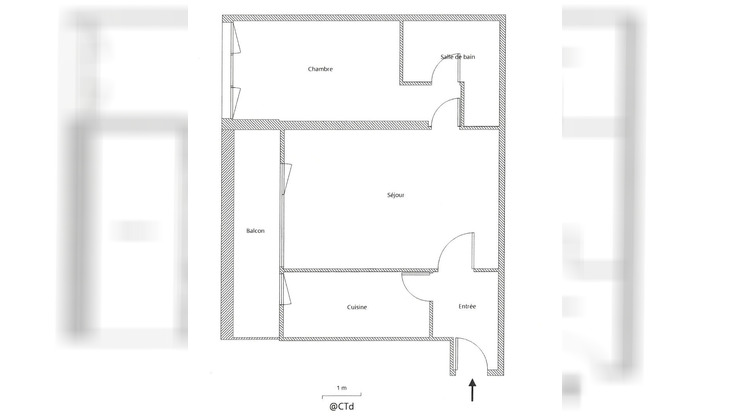 Ma-Cabane - Vente Appartement NANTERRE, 47 m²