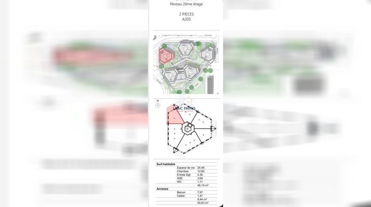 Ma-Cabane - Vente Appartement Nanterre, 46 m²